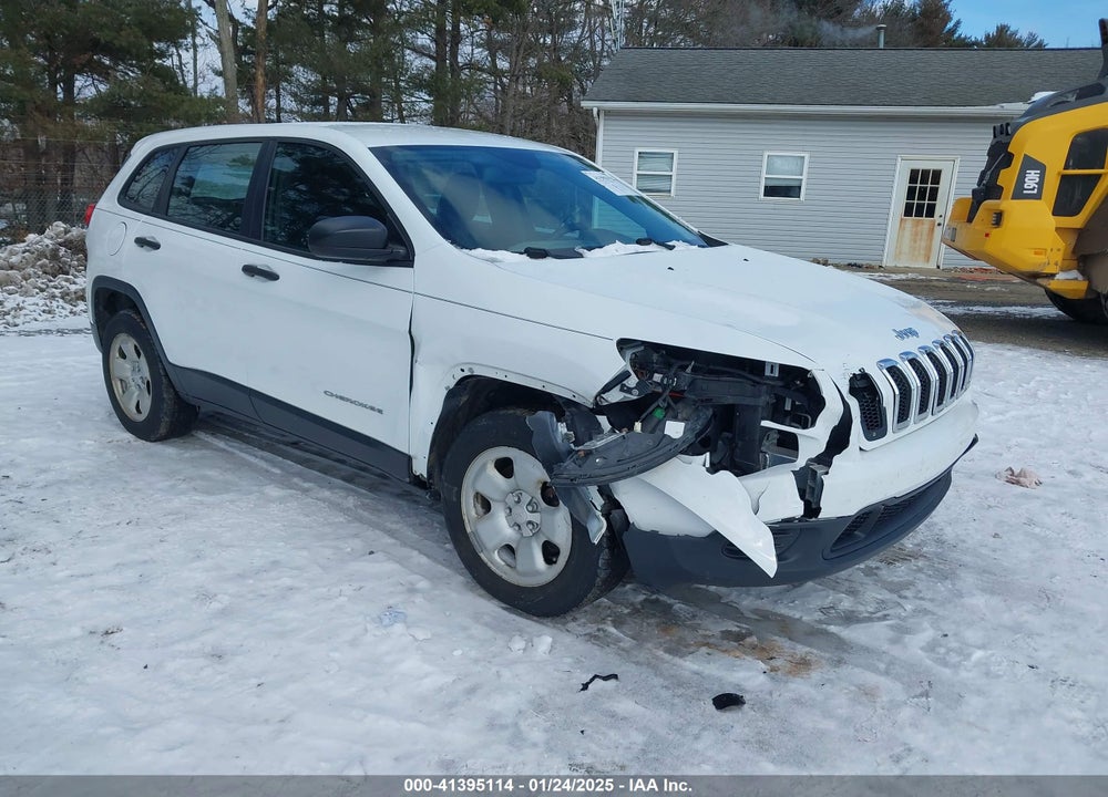 2016 JEEP CHEROKEE SPORT VIN: 1C4PJMAB7GW290022