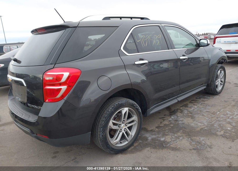 2016 CHEVROLET EQUINOX LTZ VIN: 2GNALDEK4G6197776