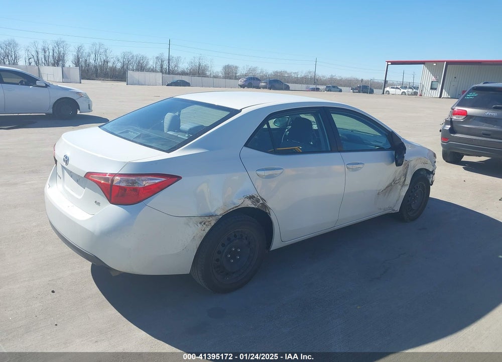 2017 TOYOTA COROLLA LE VIN: 5YFBURHE5HP706271