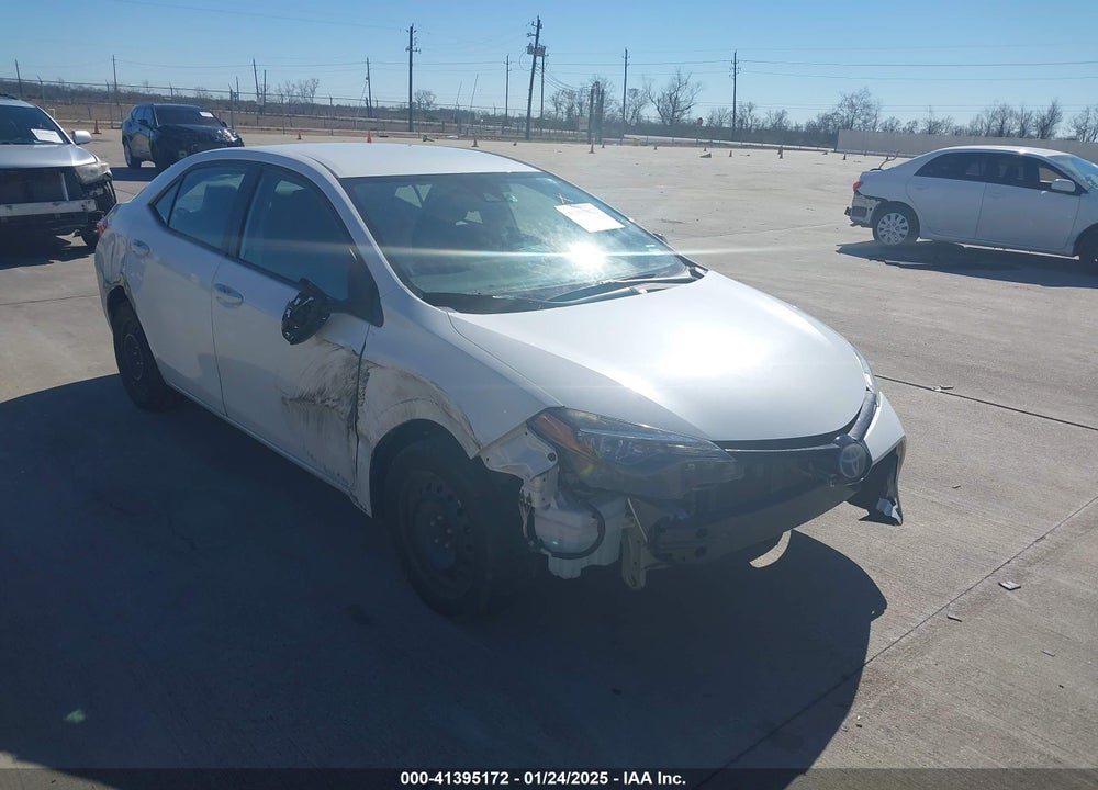 2017 TOYOTA COROLLA LE VIN: 5YFBURHE5HP706271