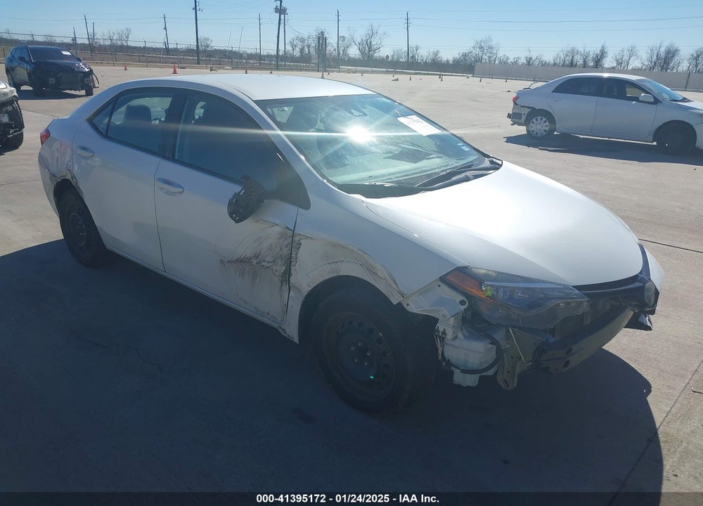 2017 TOYOTA COROLLA LE VIN: 5YFBURHE5HP706271