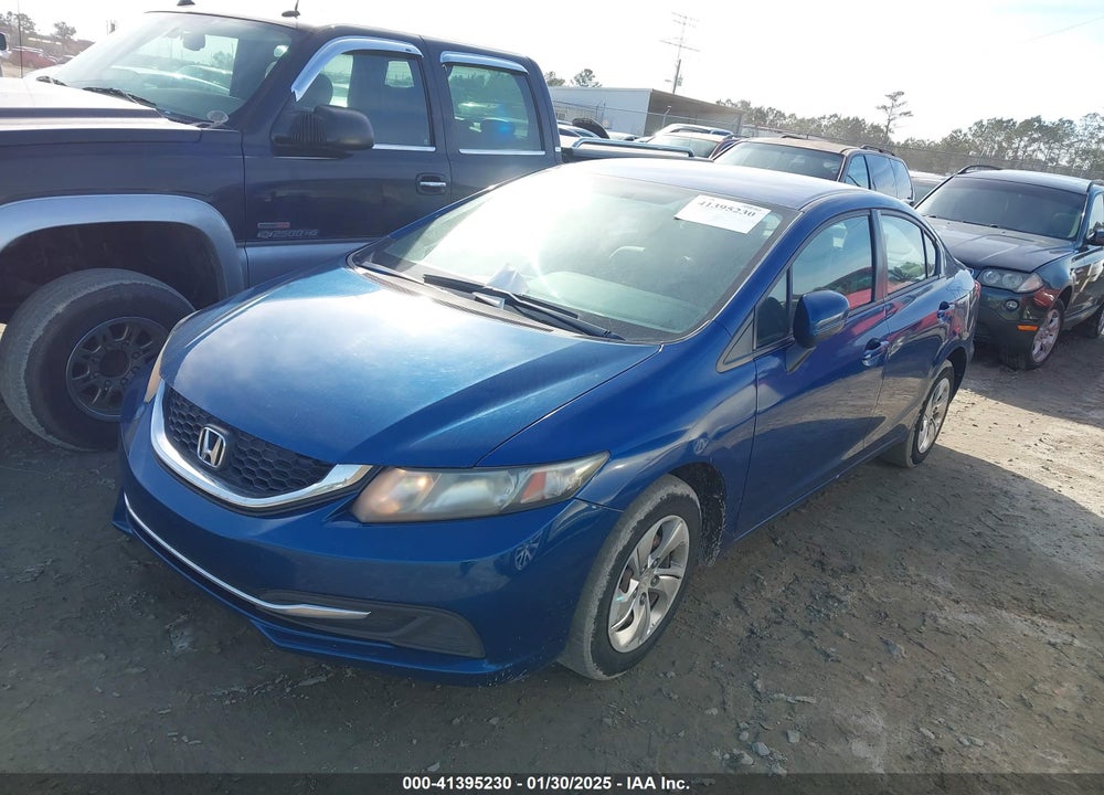 2014 HONDA CIVIC VIN: 19XFB2F50EE225312