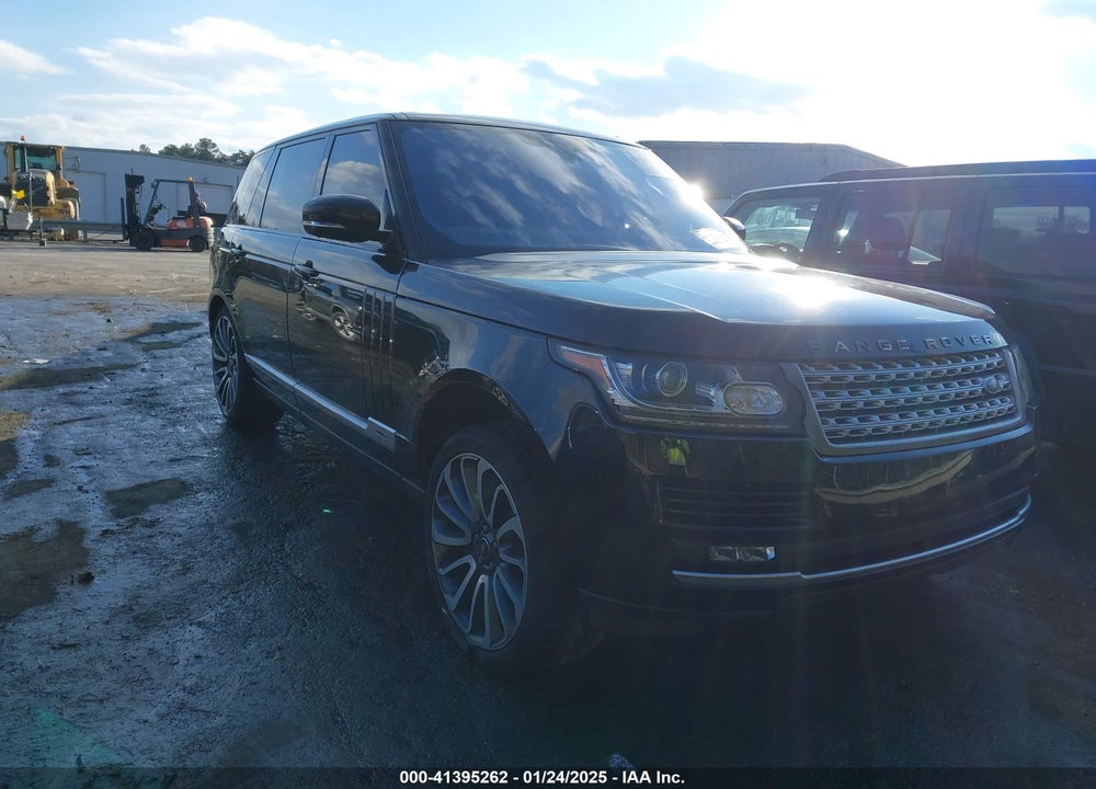 2016 LAND ROVER RANGE ROVER 5.0L V8 SUPERCHARGED VIN: SALGS3EF7GA269519