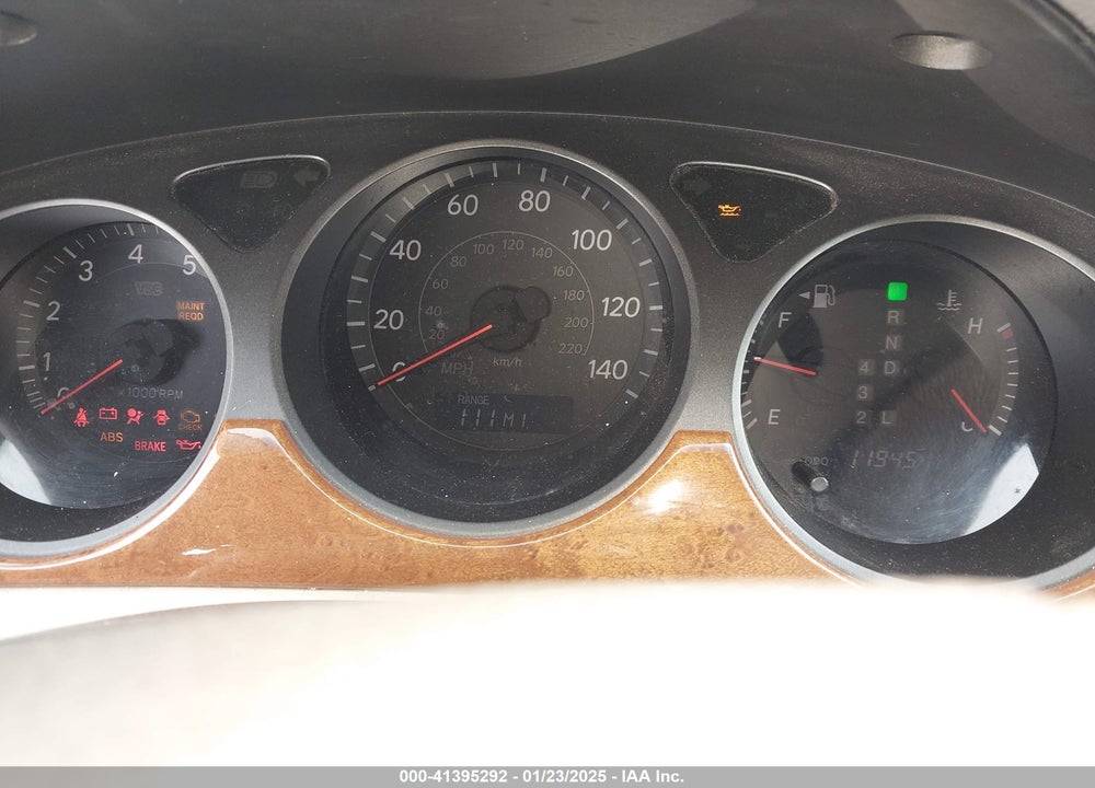 2005 LEXUS ES 330 VIN: JTHBA30G255076378