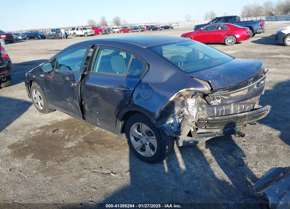 2015 HONDA CIVIC LX VIN: 19XFB2F59FE114856