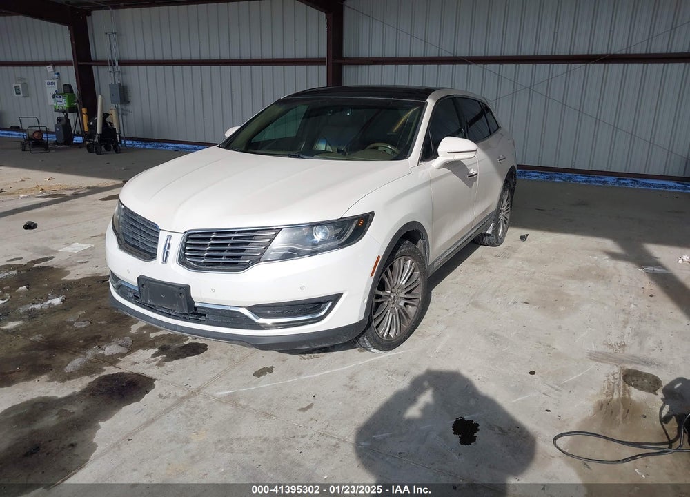 2016 LINCOLN MKX RESERVE VIN: 2LMPJ8LR9GBL75737
