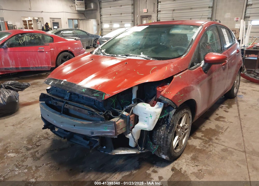 2018 FORD FIESTA VIN: 3FADP4EJ6JM109962
