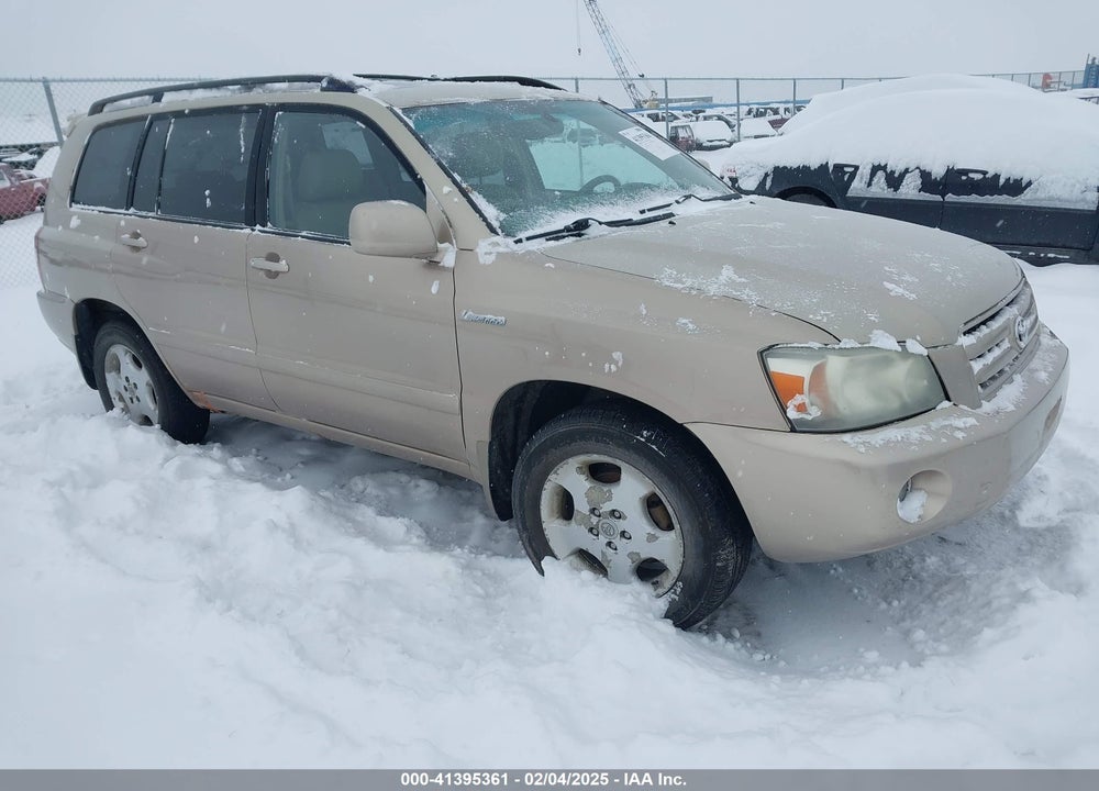 2006 TOYOTA HIGHLANDER LIMITED V6 VIN: JTEEP21A760151409