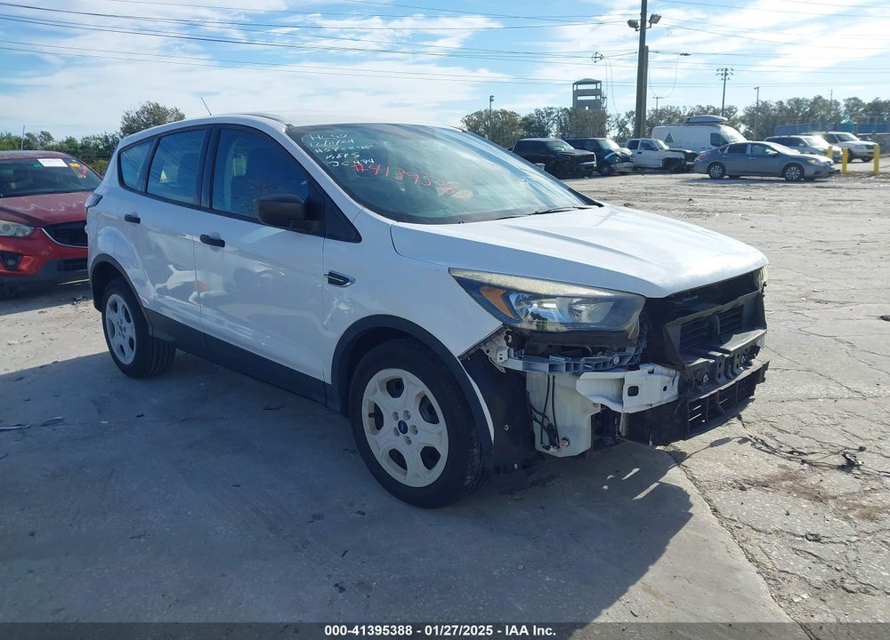 2018 FORD ESCAPE S VIN: 1FMCU0F77JUB04822