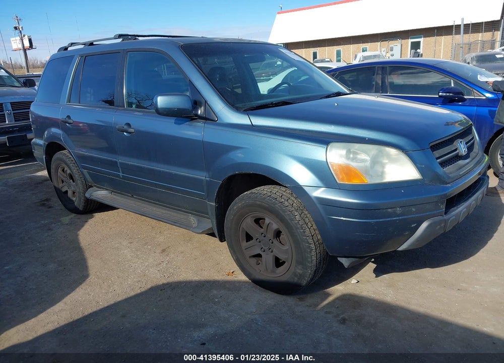 2005 HONDA PILOT EX-L VIN: 5FNYF185X5B041557