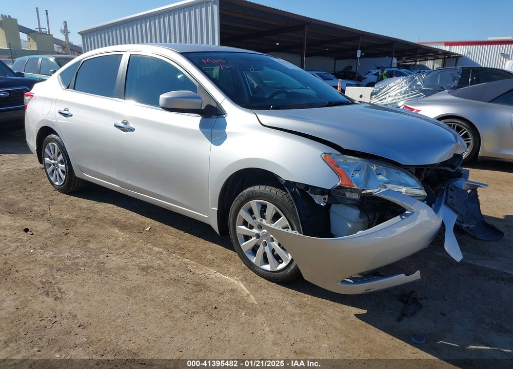 2014 NISSAN SENTRA S VIN: 3N1AB7AP3EL684395