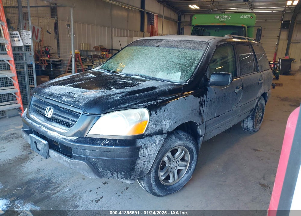 2005 HONDA PILOT EX-L VIN: 5FNYF18685B025219