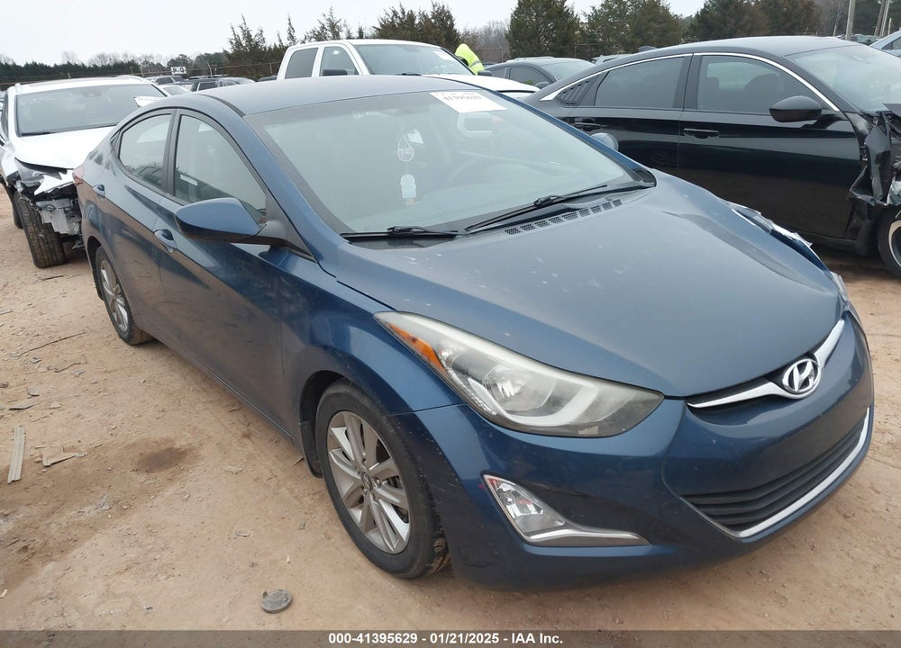 2016 HYUNDAI ELANTRA SE VIN: KMHDH4AEXGU511306