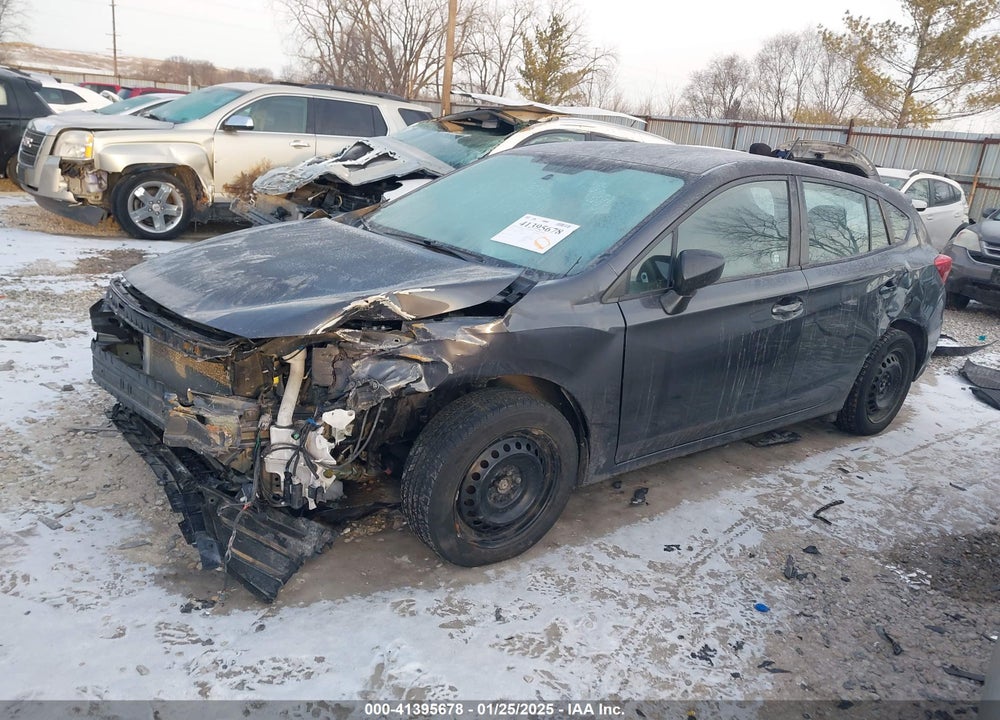 2019 SUBARU IMPREZA VIN: 4S3GTAB63K3726918