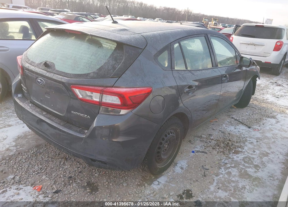 2019 SUBARU IMPREZA VIN: 4S3GTAB63K3726918
