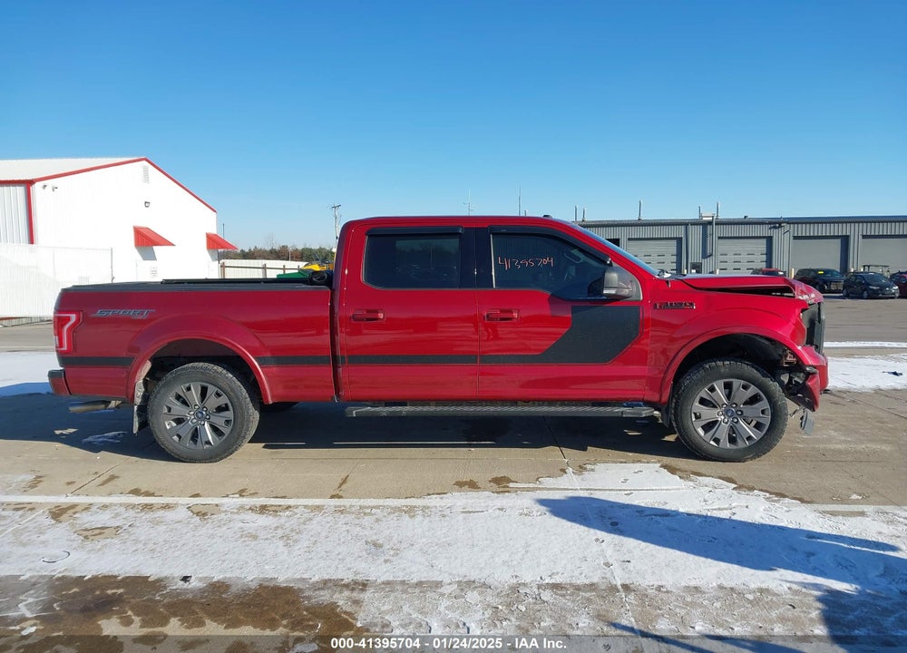2016 FORD F-150 VIN: 1FTFW1EFXGFC52034