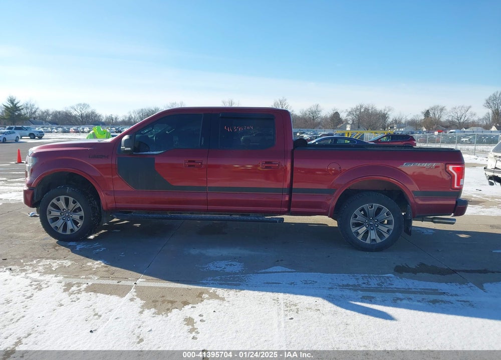 2016 FORD F-150 VIN: 1FTFW1EFXGFC52034