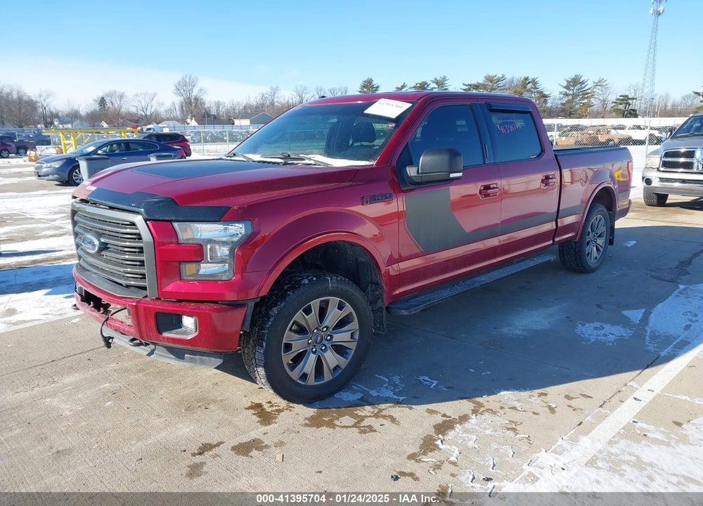 2016 FORD F-150 VIN: 1FTFW1EFXGFC52034