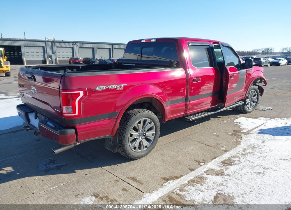 2016 FORD F-150 VIN: 1FTFW1EFXGFC52034