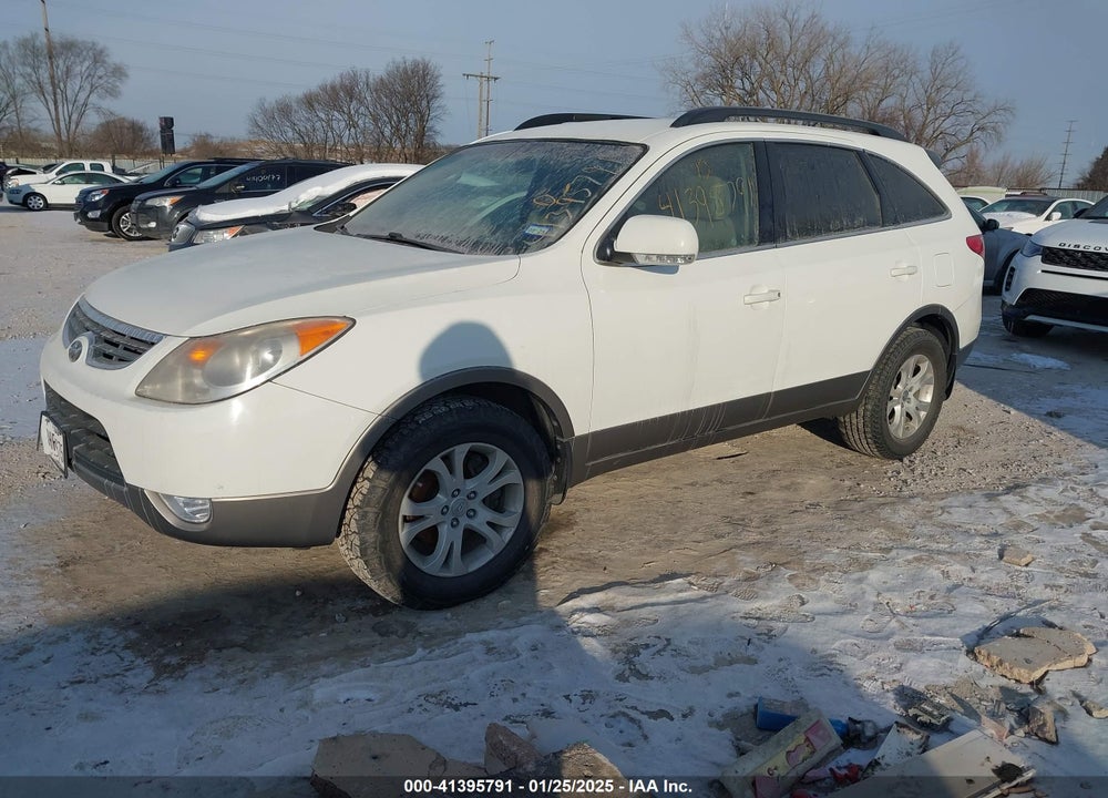2012 HYUNDAI VERACRUZ GLS VIN: KM8NU4CC9CU204943
