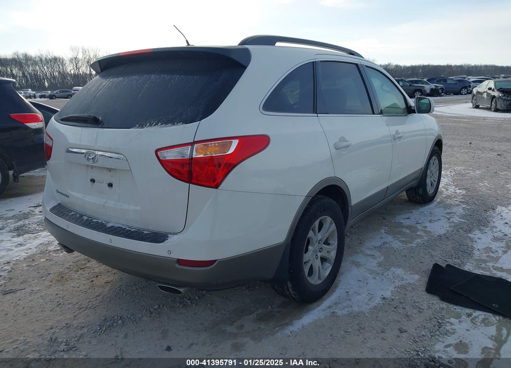 2012 HYUNDAI VERACRUZ GLS VIN: KM8NU4CC9CU204943