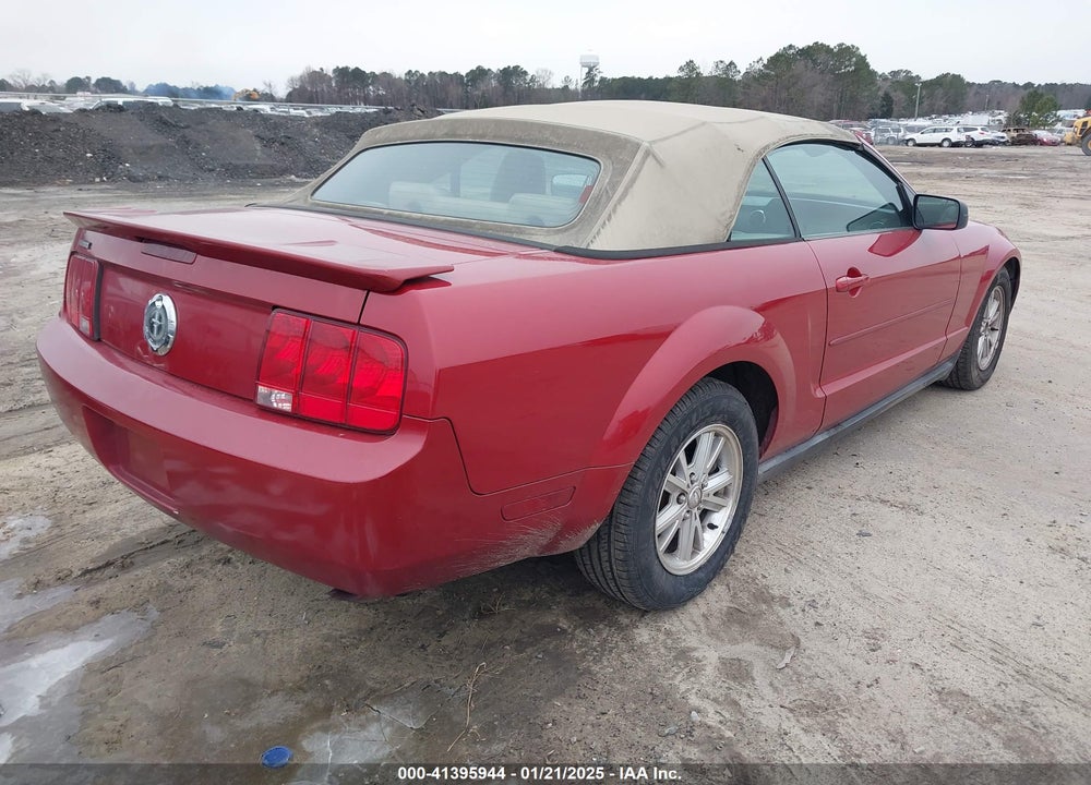 2008 FORD MUSTANG V6 DELUXE/V6 PREMIUM VIN: 1ZVHT84N885204927