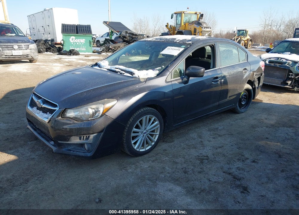 2015 SUBARU IMPREZA VIN: JF1GJAK61FH010202