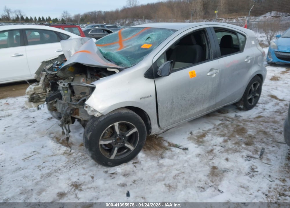 2012 TOYOTA PRIUS C VIN: JTDKDTB31C1017121