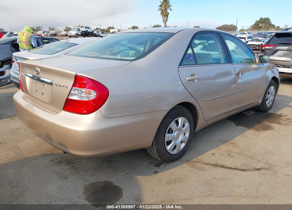 2003 TOYOTA CAMRY LE VIN: 4T1BE32K23U256840