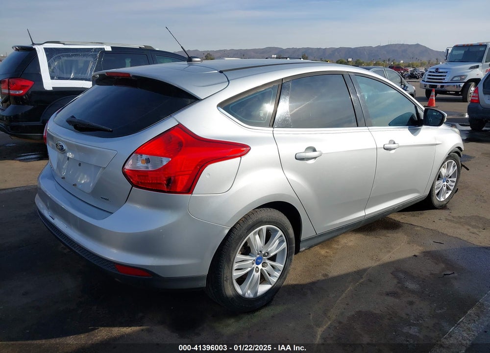 2012 FORD FOCUS SEL VIN: 1FAHP3M2XCL262855