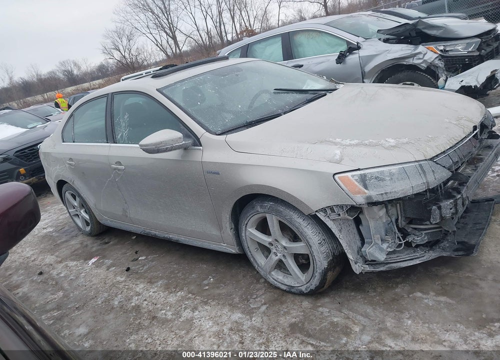 2013 VOLKSWAGEN JETTA HYBRID VIN: 3VW637AJ9DM312125