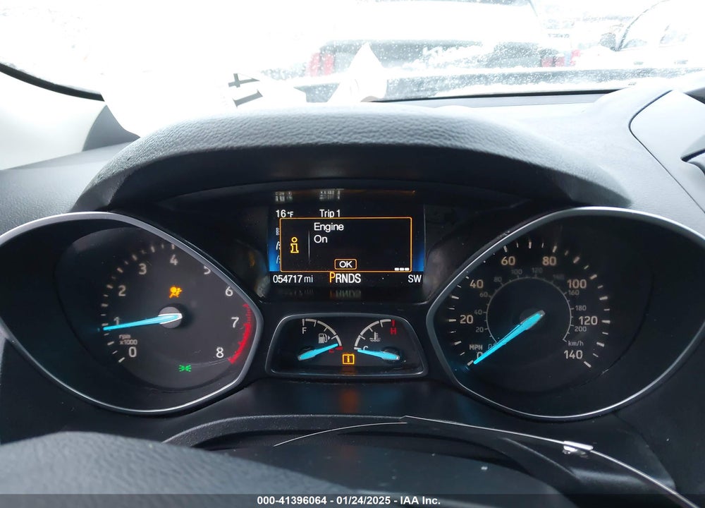 2017 FORD ESCAPE S VIN: 1FMCU0F71HUF01260