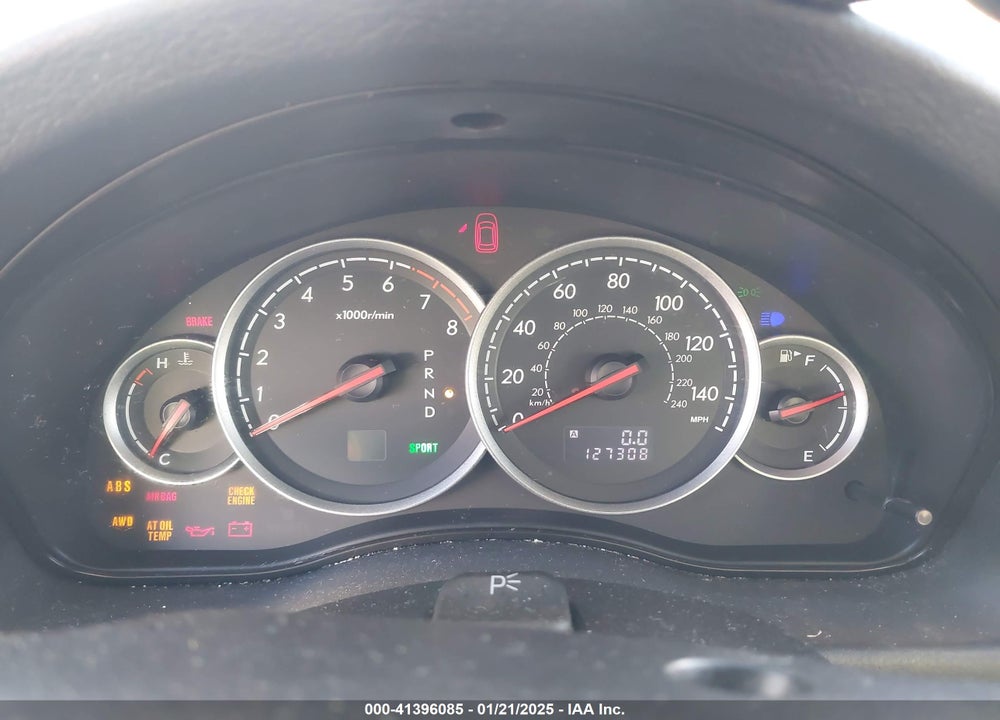 2007 SUBARU OUTBACK VIN: 4S4BP61CX77308144