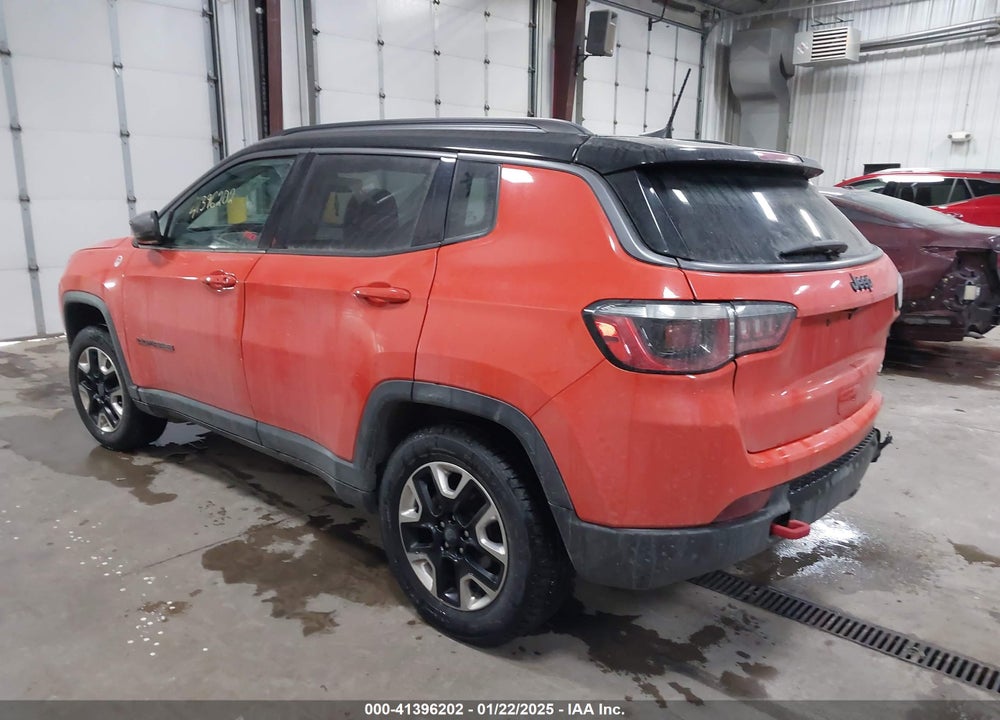 2018 JEEP COMPASS TRAILHAWK 4X4 VIN: 3C4NJDDB7JT168468