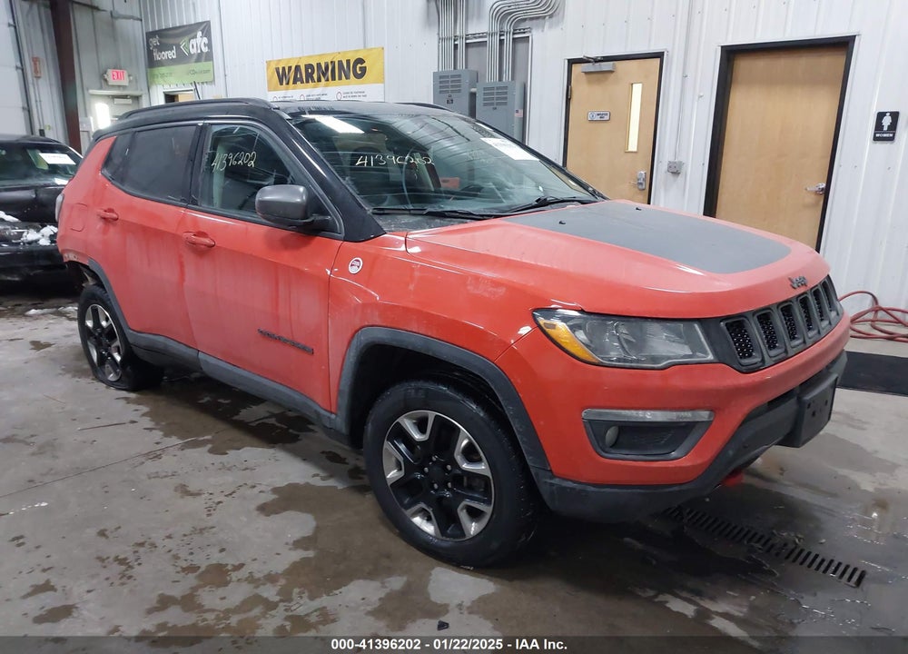 2018 JEEP COMPASS TRAILHAWK 4X4 VIN: 3C4NJDDB7JT168468