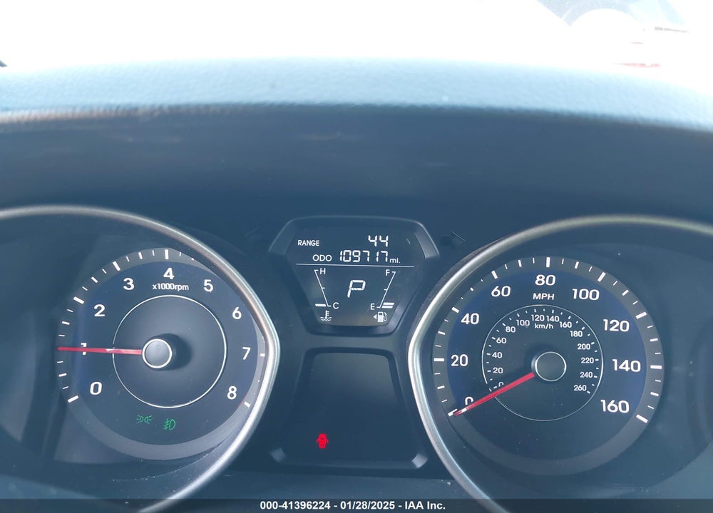 2013 HYUNDAI ELANTRA GLS VIN: 5NPDH4AE8DH353509