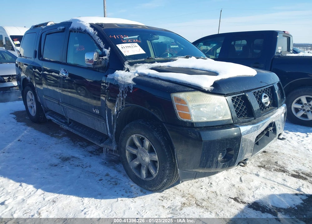 2005 NISSAN ARMADA SE VIN: 5N1AA08B05N705524