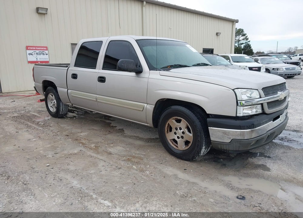 2005 CHEVROLET SILVERADO 1500 LS VIN: 2GCEC13T051136696