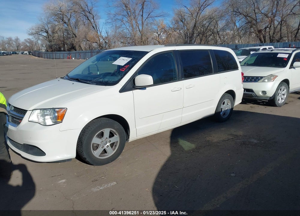 2012 DODGE GRAND CARAVAN SXT VIN: 2C4RDGCG7CR253596