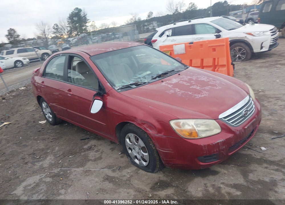 2008 KIA SPECTRA EX VIN: KNAFE121485509107