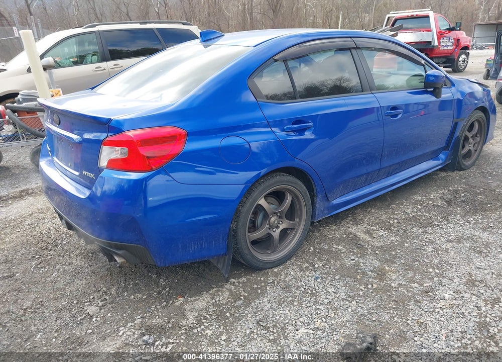 2016 SUBARU WRX VIN: JF1VA1B68G9804536