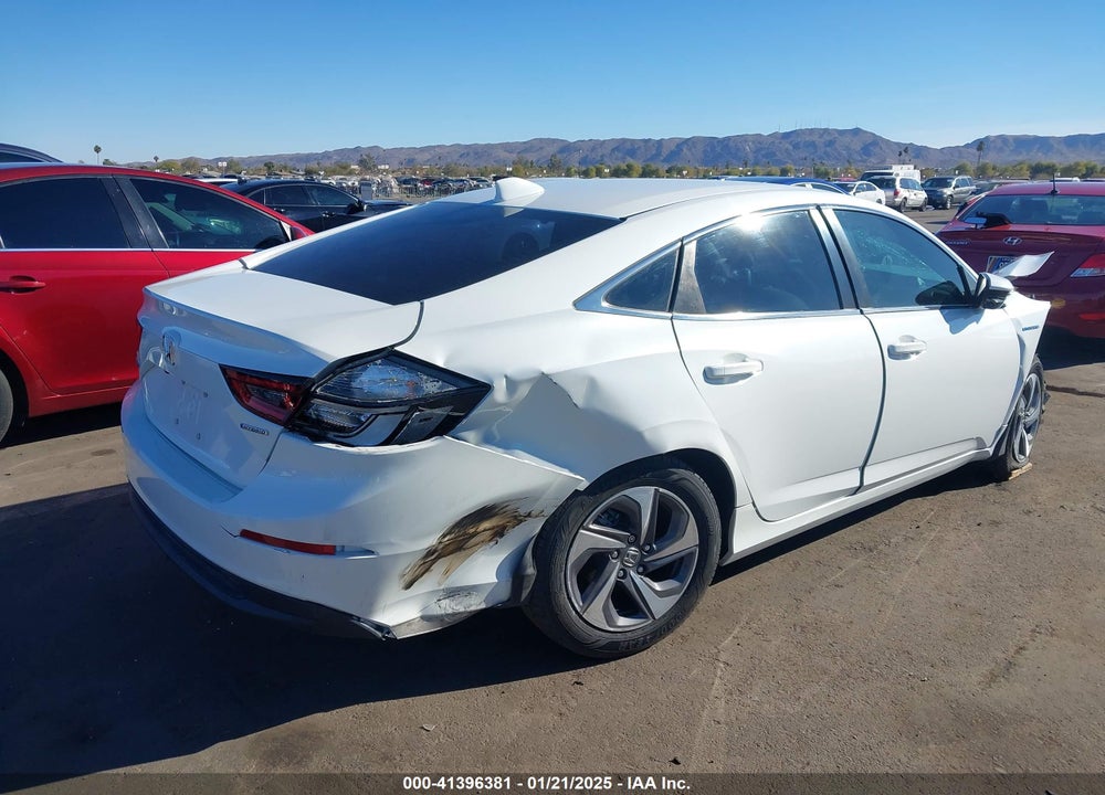 2019 HONDA INSIGHT VIN: 19XZE4F54KE022533
