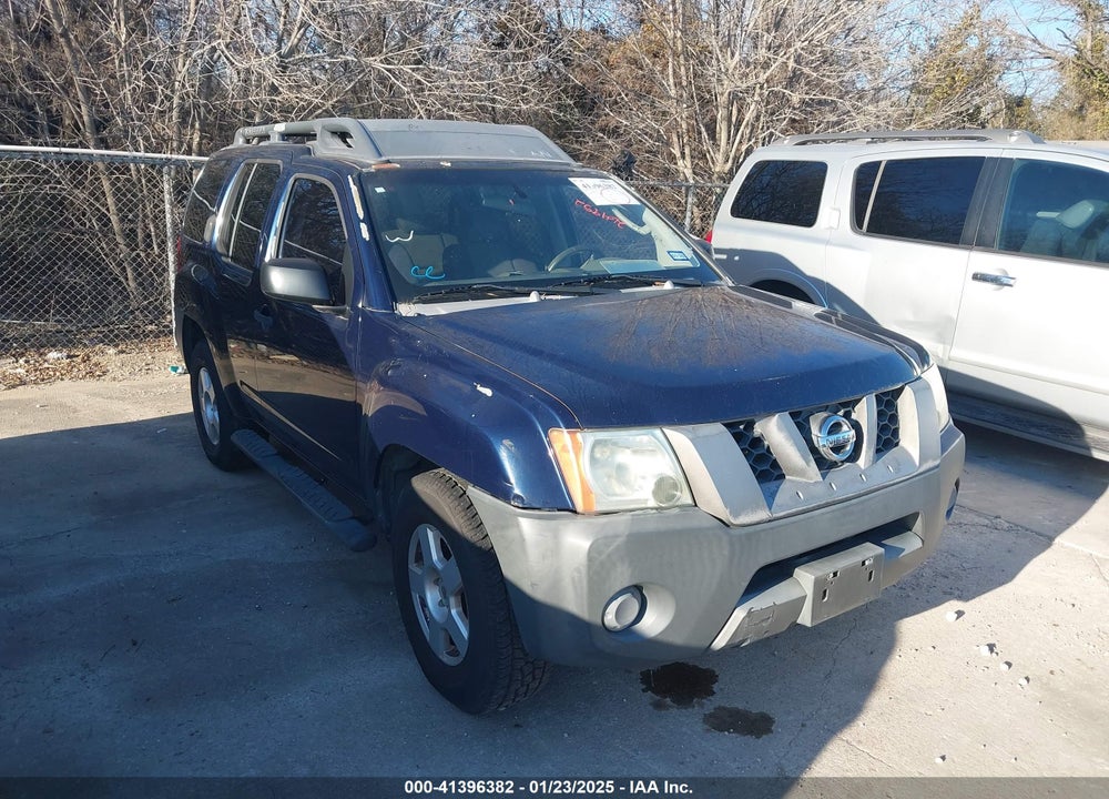 2007 NISSAN XTERRA S VIN: 5N1AN08U97C507786