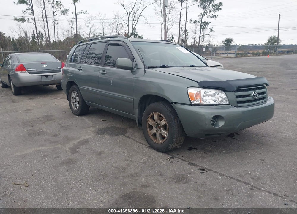 2005 TOYOTA HIGHLANDER V6 VIN: JTEDP21A950084340