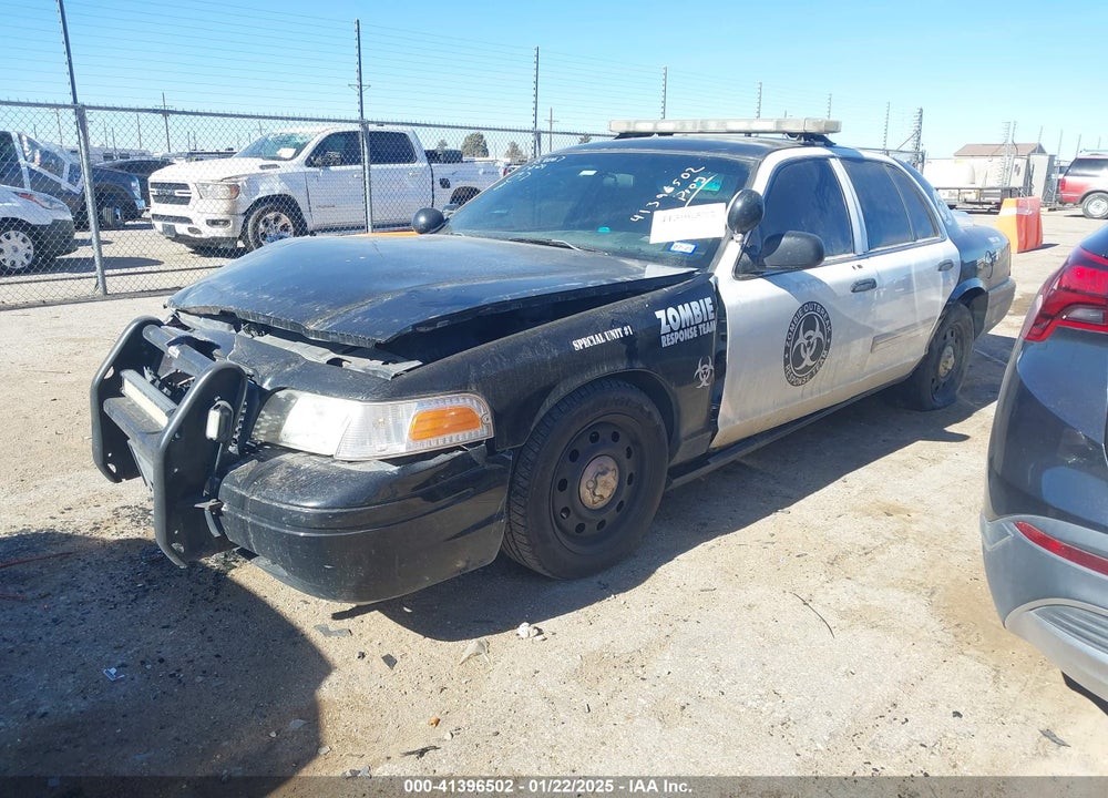 2011 FORD CROWN VICTORIA POLICE INTERCEPTOR VIN: 2FABP7BV5BX152100