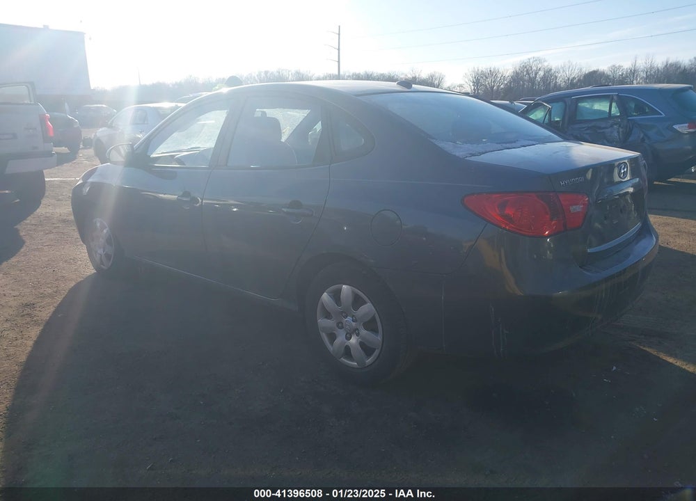 2009 HYUNDAI ELANTRA VIN: KMHDU46D89U641678
