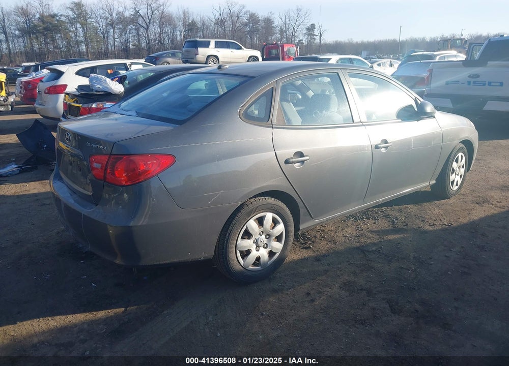2009 HYUNDAI ELANTRA VIN: KMHDU46D89U641678