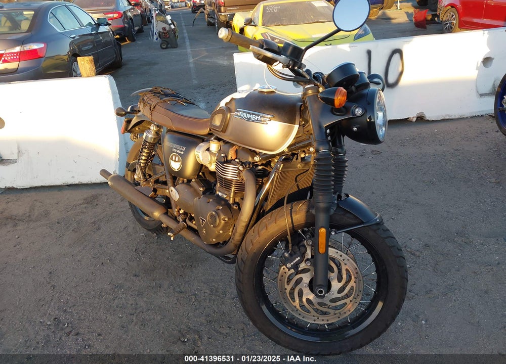 2022 TRIUMPH MOTORCYCLE BONNEVILLE T120/BLACK VIN: SMTD40HL9NTAW0227