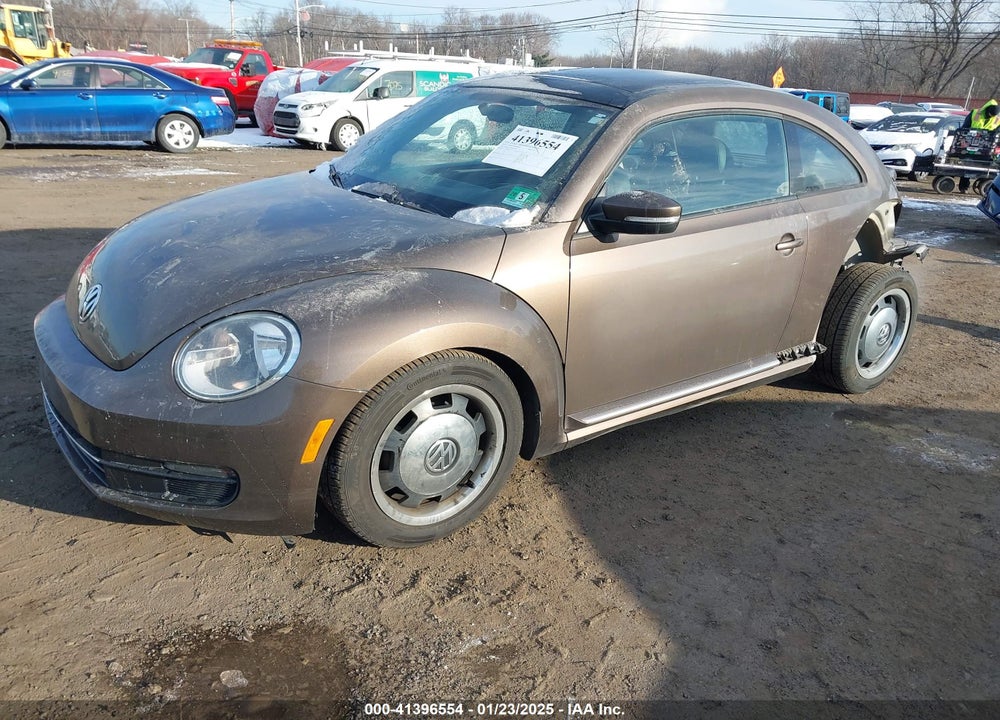 2012 VOLKSWAGEN BEETLE VIN: 3VWJP7AT9CM609099