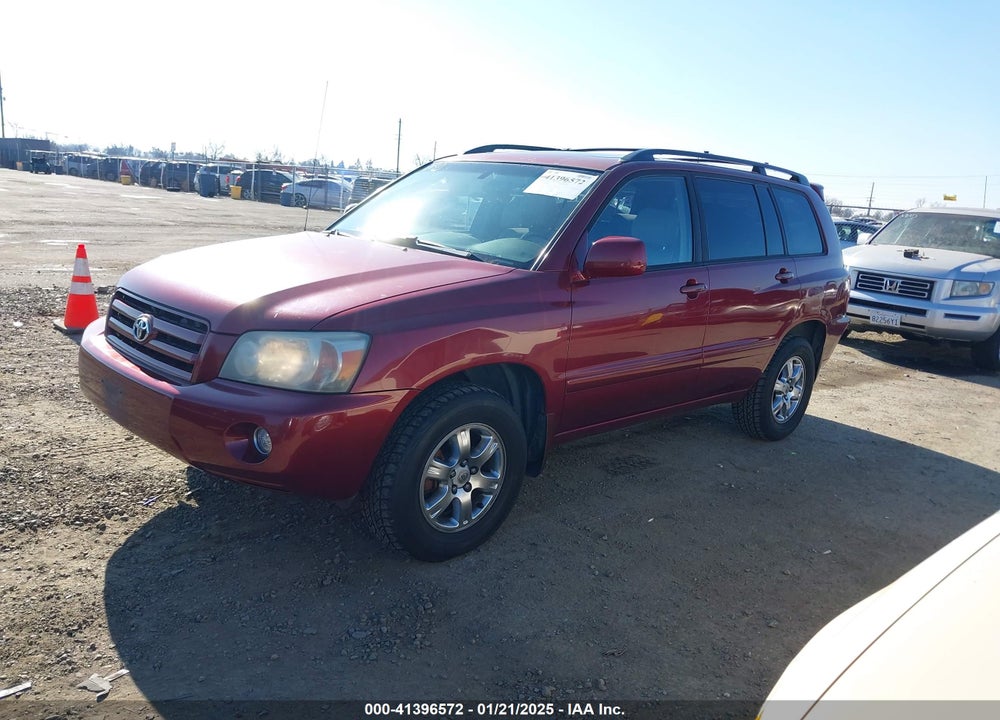 2007 TOYOTA HIGHLANDER V6 VIN: JTEHP21A470204887